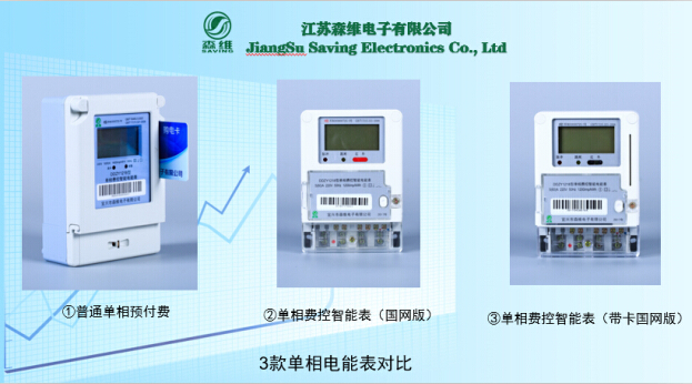 單相電能表對比圖